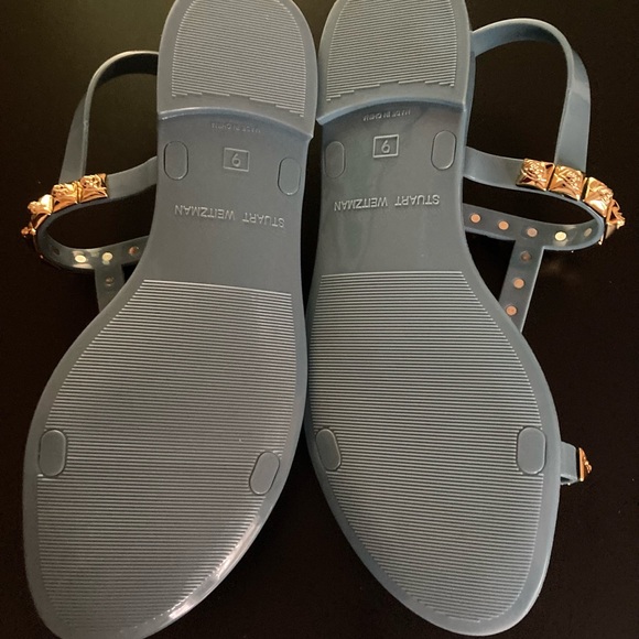 Stuart Weizmann Rubber  Sandals - Picture 8 of 9